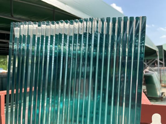 پانل های شیشه ای شناور صاف 8mm 10mm 12mm شفاف کاملا سخت شده