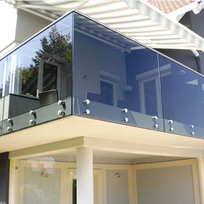 12mm 6+6mm 13.14mm 13.52mm بالوسترای شیشه ای لمینت شده برای تزئینات داخلی و خارجی