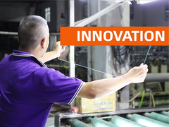 تولید شیشه لایه دار گرم