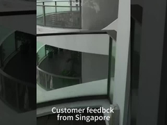 ساختمان های بلند حفاظت محافظ شیشه سخت